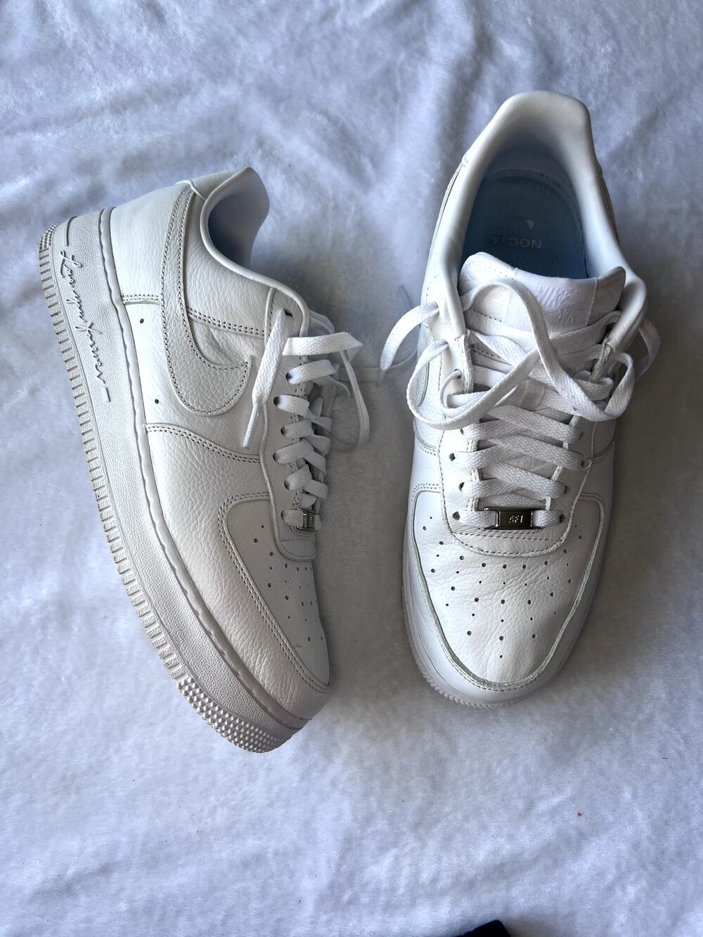 Nike NOCTA Air Force 1 Triple White Mens Size 10.5 AF1